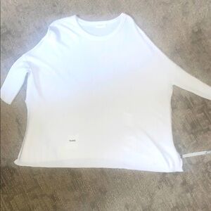 MERSEA White Sweater Oversized in Good Condition